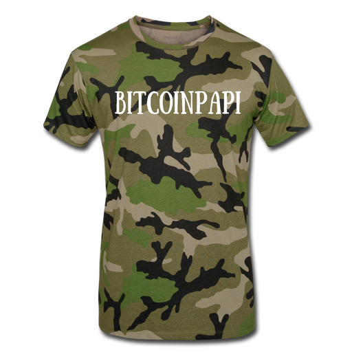 BITCOINPAPI Men’s Camouflage Shirt - camouflage