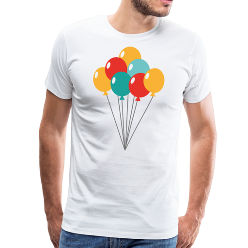 Ballonnen Men’s Premium T-Shirt - wit