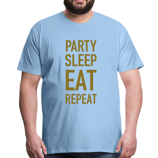 PARTY Men’s Premium T-Shirt - sky