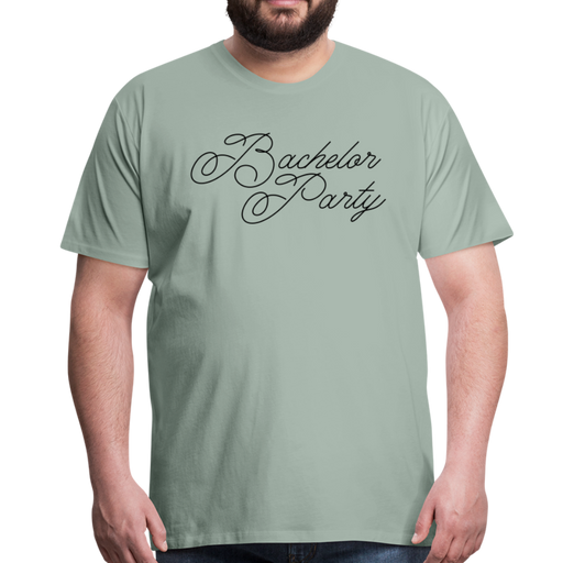 Bachelor Party Men’s Premium T-Shirt - grijsgroen