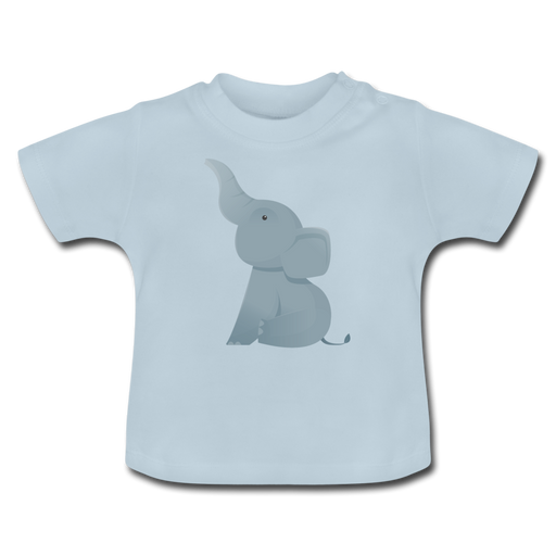Elephant Baby T-Shirt - lichtblauw