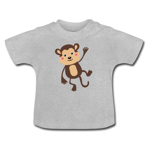 Ape Baby T-Shirt - grijs gemêleerd
