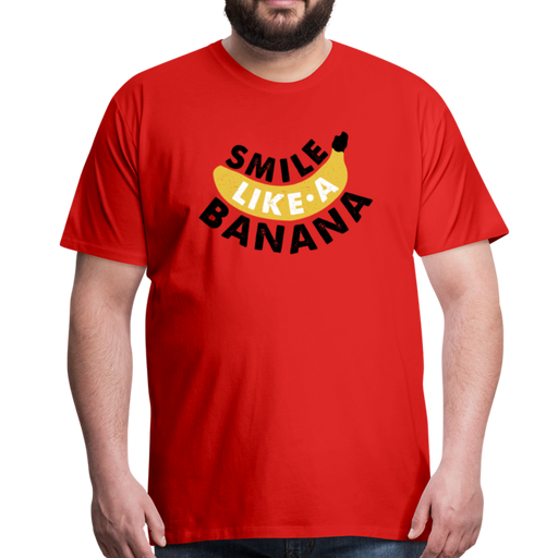 Banana Men’s Premium T-Shirt - rood