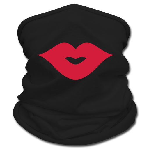 Lips All-purpose scarf - zwart