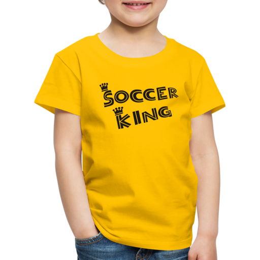 Soccer King - Kids' Premium T-Shirt - zongeel