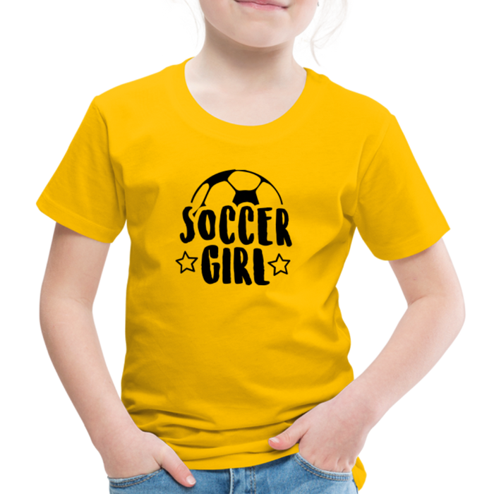 Soccer Girl - Kids' Premium T-Shirt - zongeel