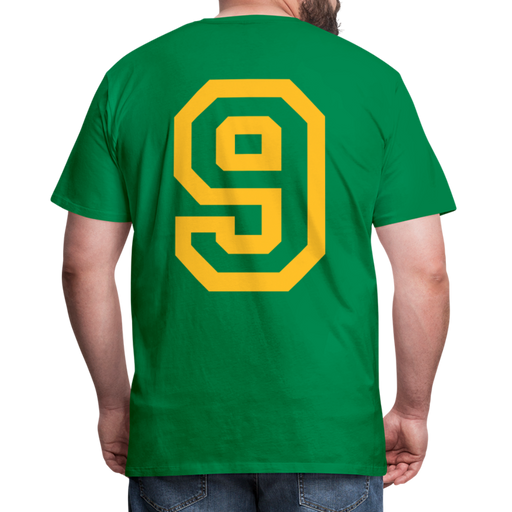 9 - Men's Premium T-Shirt - kelly groen