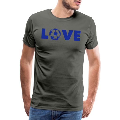 LOVE - Men's Premium T-Shirt - asfalt