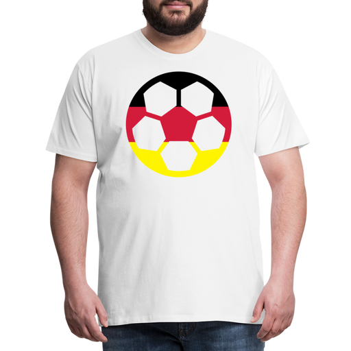 Duitsland - Men's Premium T-Shirt - wit
