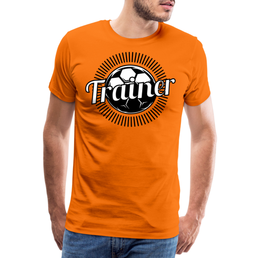 Trainer - Men's Premium T-Shirt - oranje