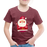 Kerstman - Kids' Premium T-Shirt - bordeaux gemêleerd