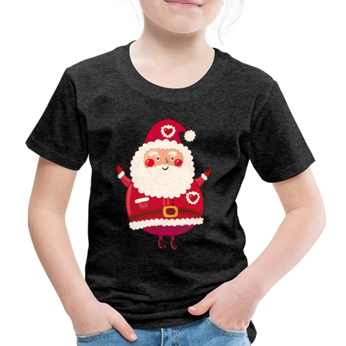 Kerstman - Kids' Premium T-Shirt - houtskool