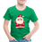 Kerstman - Kids' Premium T-Shirt - kelly groen