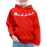 Kerstman - Kids' Premium Hoodie - rood