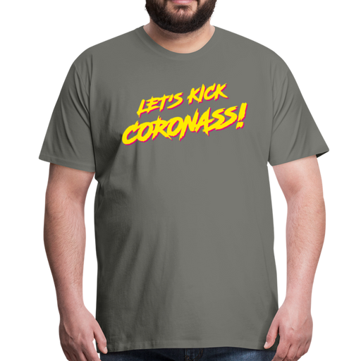 Coronass Men’s Premium T-Shirt - asfalt