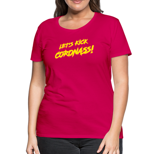 Coronass Women’s Premium T-Shirt - donker roze