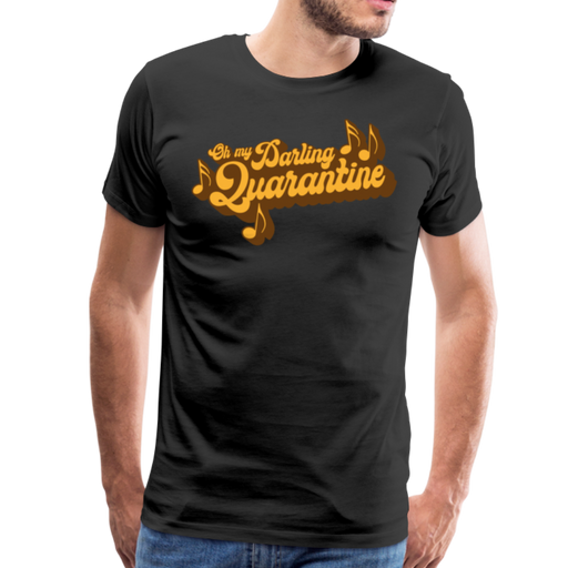 Quarantine Men’s Premium T-Shirt - zwart