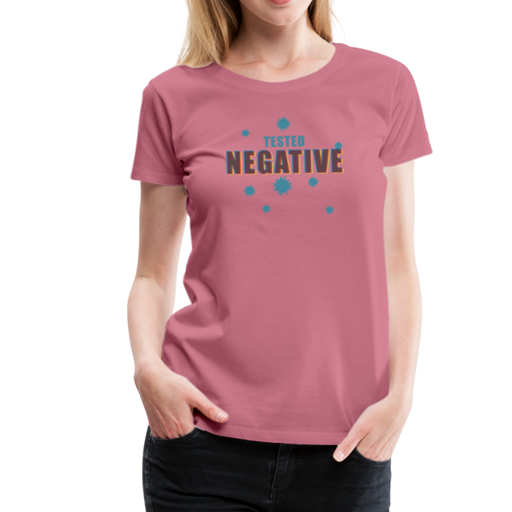 Negative Women’s Premium T-Shirt - malve