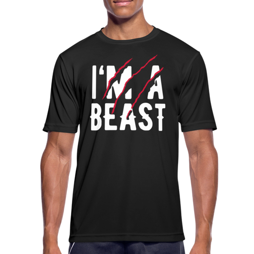 Beast Men’s Breathable T-Shirt - zwart