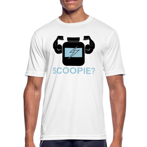 Scoopie? Men’s Breathable T-Shirt - wit