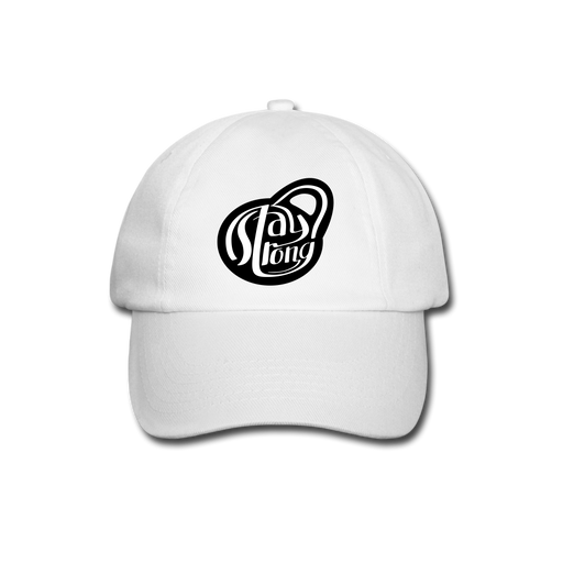 Stay Strong Baseball Cap - wit/wit